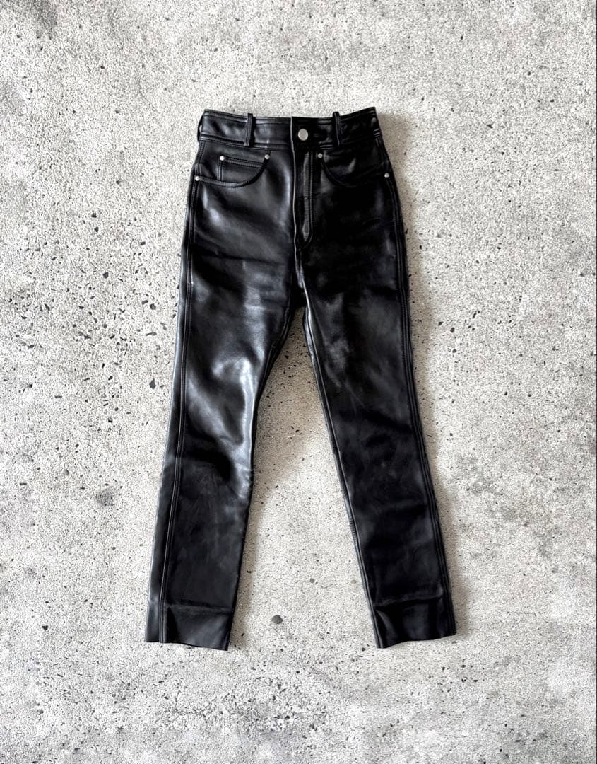 上質牛革 ハーレーダビッドソン レザーパンツ 28インチ - メルカリ