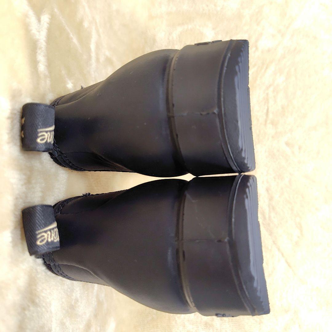 未使用級 ブランドストーン サイドゴアブーツ ローカット ブラック 23.5cm