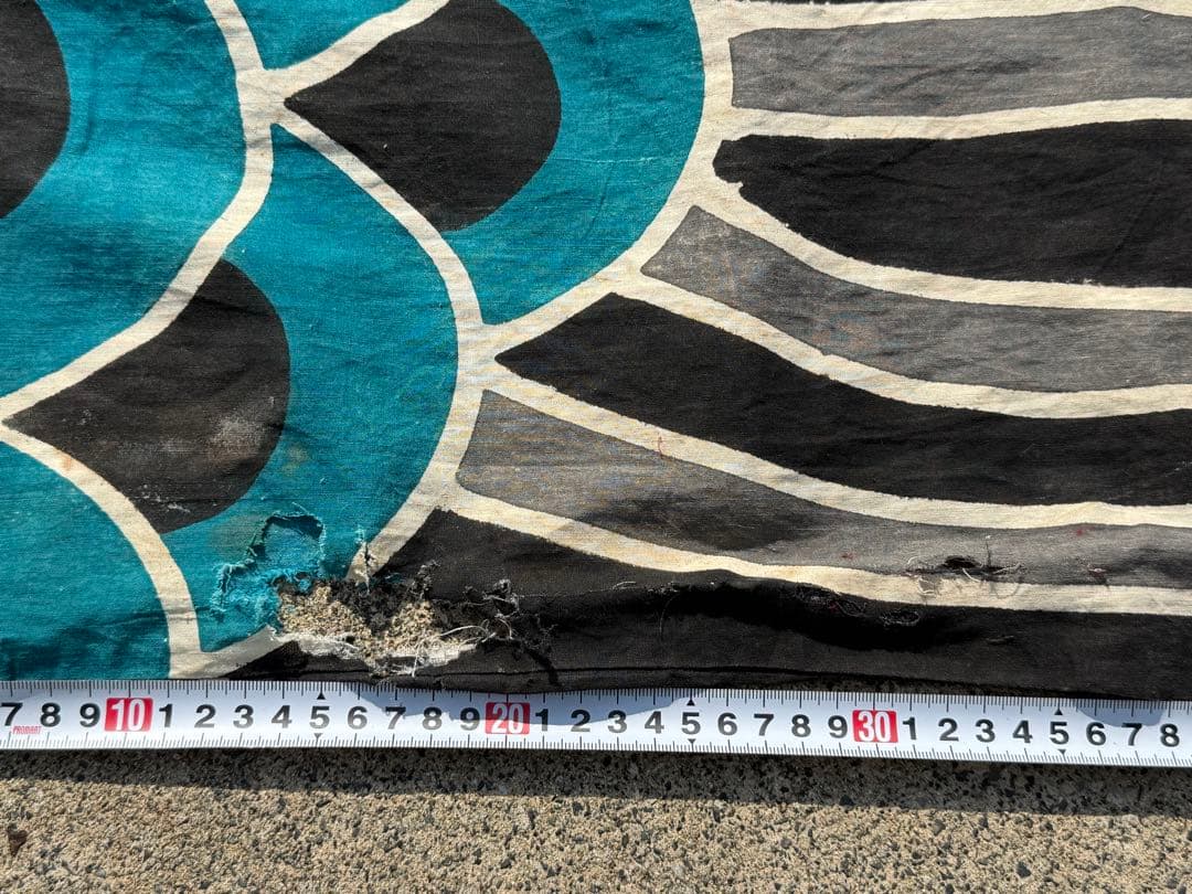 古布 木綿 鯉のぼり 二間 金太郎入 3.5m こいのぼりリメイク素材