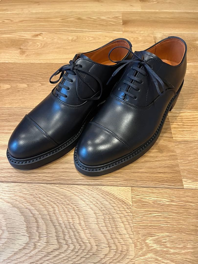 最終値下げ【未使用】宮城興業 オーダーメイド ストレートチップ 黒 レディース