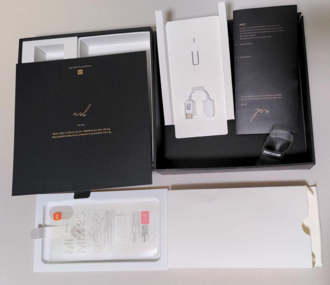 Xiaomi Mi MIX 2S 白 6/64GB 美品 Android15 - メルカリ