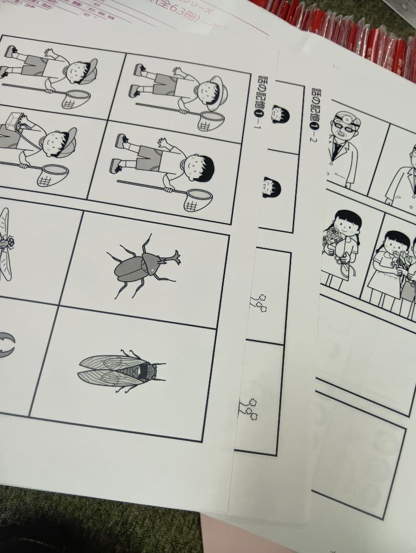 改訂版 伸芽会（しんが会） オリジナル問題集63冊フルセット 中古