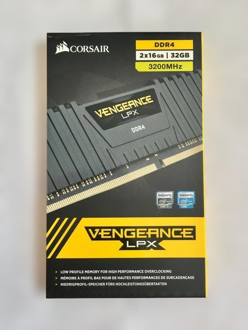 CORSAIR DDR4-3200MHz 16GB×2枚（32GB） Amazon | Corsair DDR4-3200MHz デスクトップPC用 メモリ VENGANCE RGB