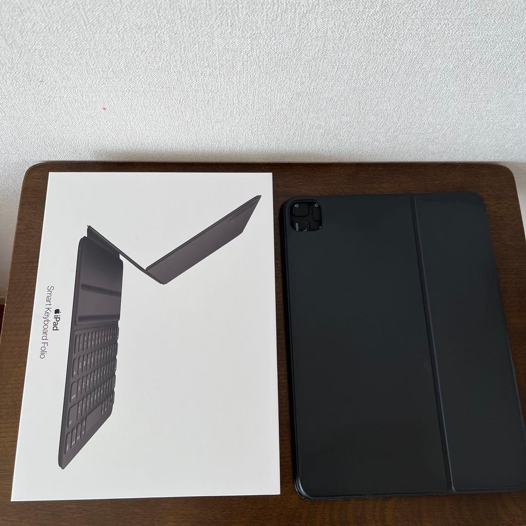 iPad 11インチ 純正Smart Keyboard Folio ブラック - メルカリ