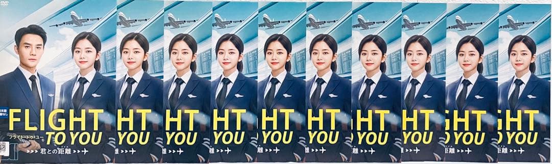 フライト・トゥ・ユー　君との距離　【全20巻】　レンタル版DVD 全巻セット