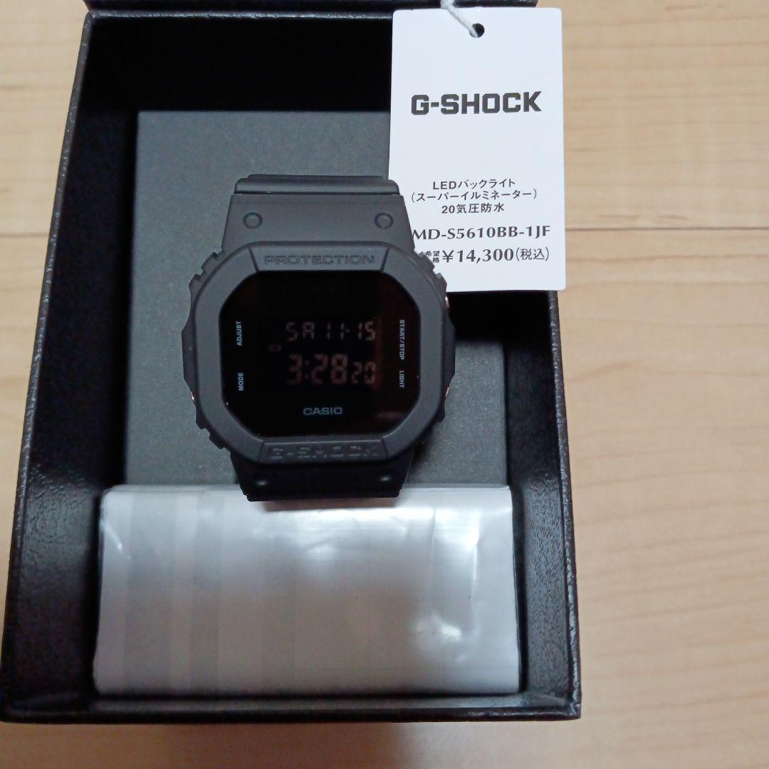 再値下げ　G-SHOCK GMD-S5610BB-1JF ブラック GMD-S5610BB-1JF | CASIO