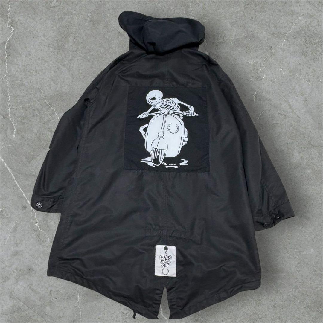 希少モデル】アートカムズファースト フレッドペリー モッズコート S