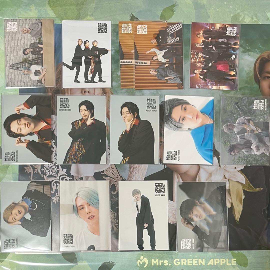 ミセス ゼンジン未到とリライアンス フォトカード Mrs GREEN APPLE ゼンジン未到とリライアンス フォトカード 藤澤涼架