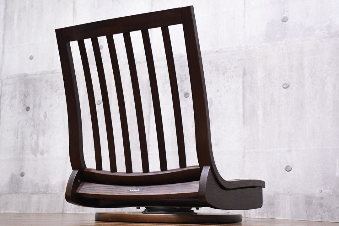 EBK22 展示品 カリモク 木組シリーズ 座椅子 CN5017 回転ベース - メルカリ