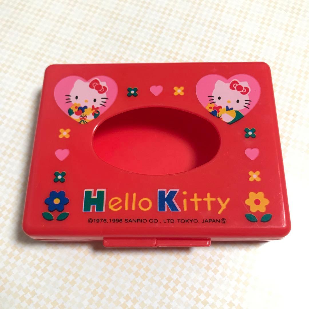 サンリオ ハローキティ ポケット ティッシュ ケース 平成レトロ 当時物