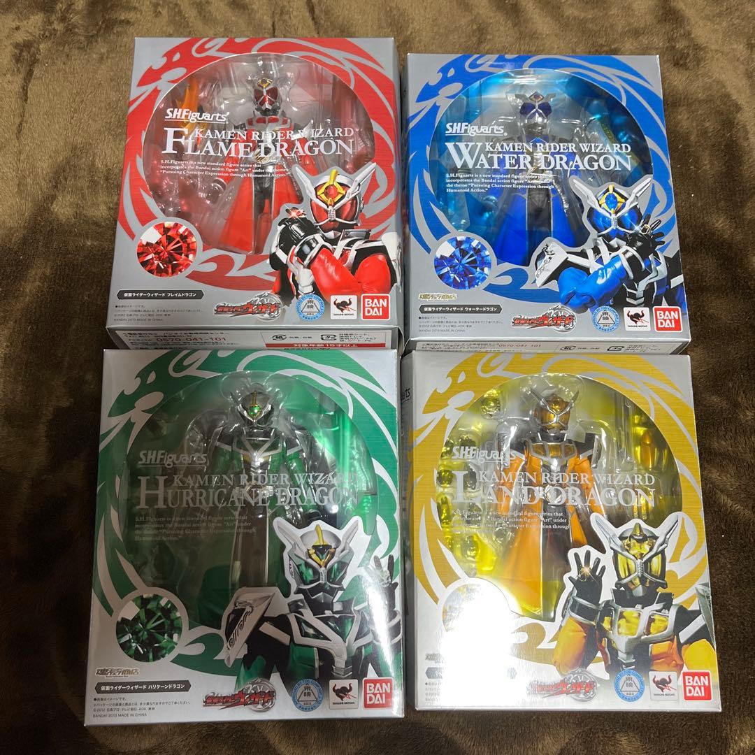 S.H.Figuarts 仮面ライダー ウィザード 初回限定特典付き14点セット