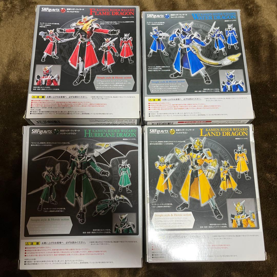 S.H.Figuarts 仮面ライダー ウィザード 初回限定特典付き14点セット