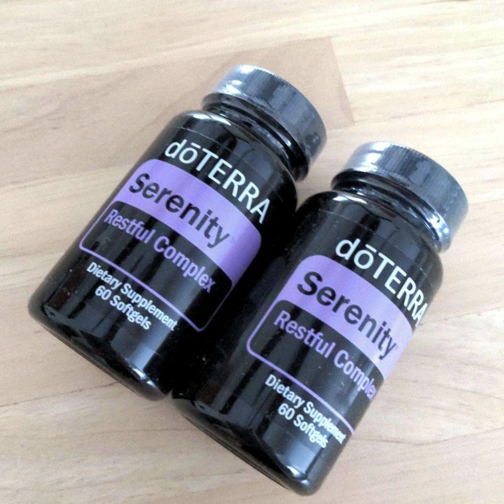 ドテラ　doTERRA　セレニティソフトジェル2個　新品未開封 癒やしの香りで内側からくつろぎをサポート「セレニティー ソフト