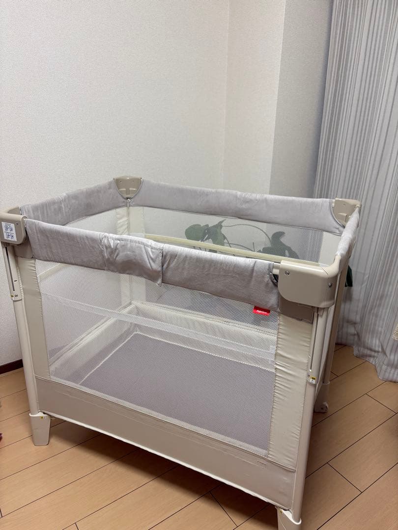 Aprica)アップリカベビーベッド ココネルエアープラス ホワイトベージュ ココネルエアープラスAB ホワイトベージュ 通販 | ベビーインテリア