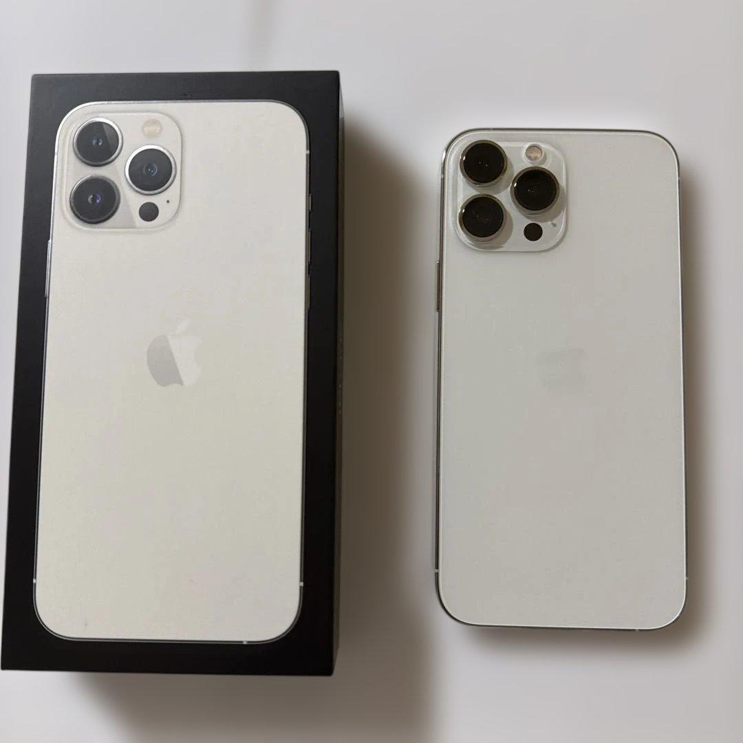 iPhone13promax 本体 128GB シルバー - メルカリ