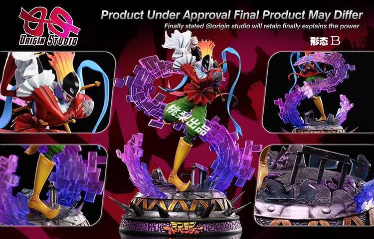 新品未開封『デジモンアドベンチャー』 OSピエモン ガレージキット