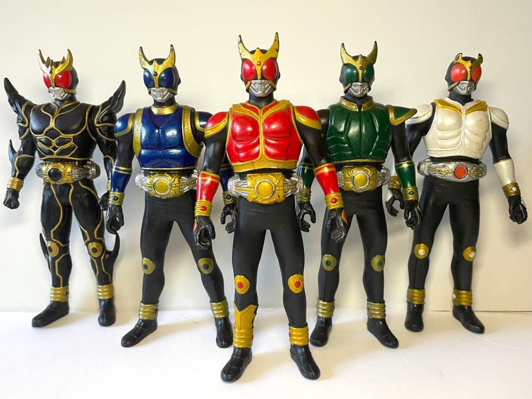 ソフビ】仮面ライダークウガ 5体セット - メルカリ