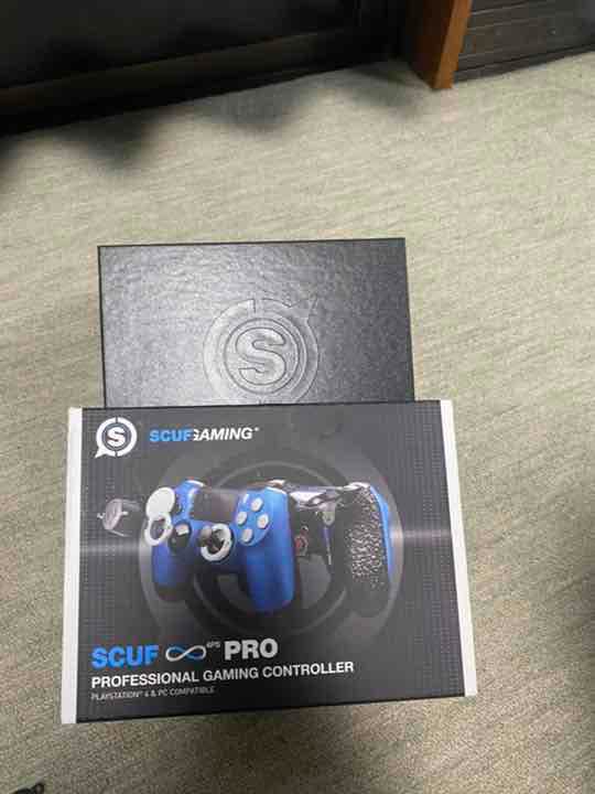 PlayStation4 コントローラー 背面パッド SCUF PRO SAZABIES GAMING / SCUF REFLEX PRO BLUE