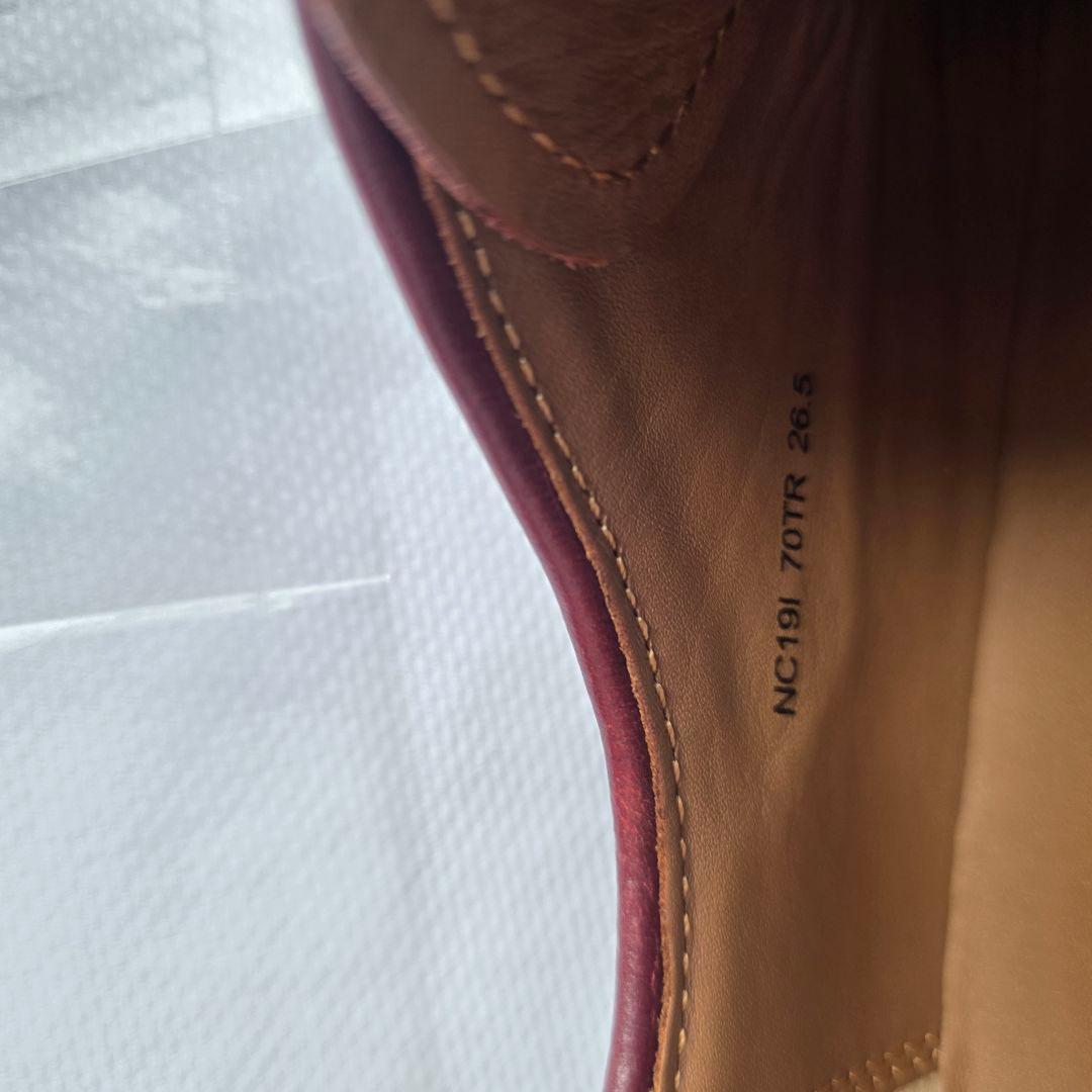 K様【中古/美品】REGALバーガンディ レザー ブローグシューズ 26.5cm