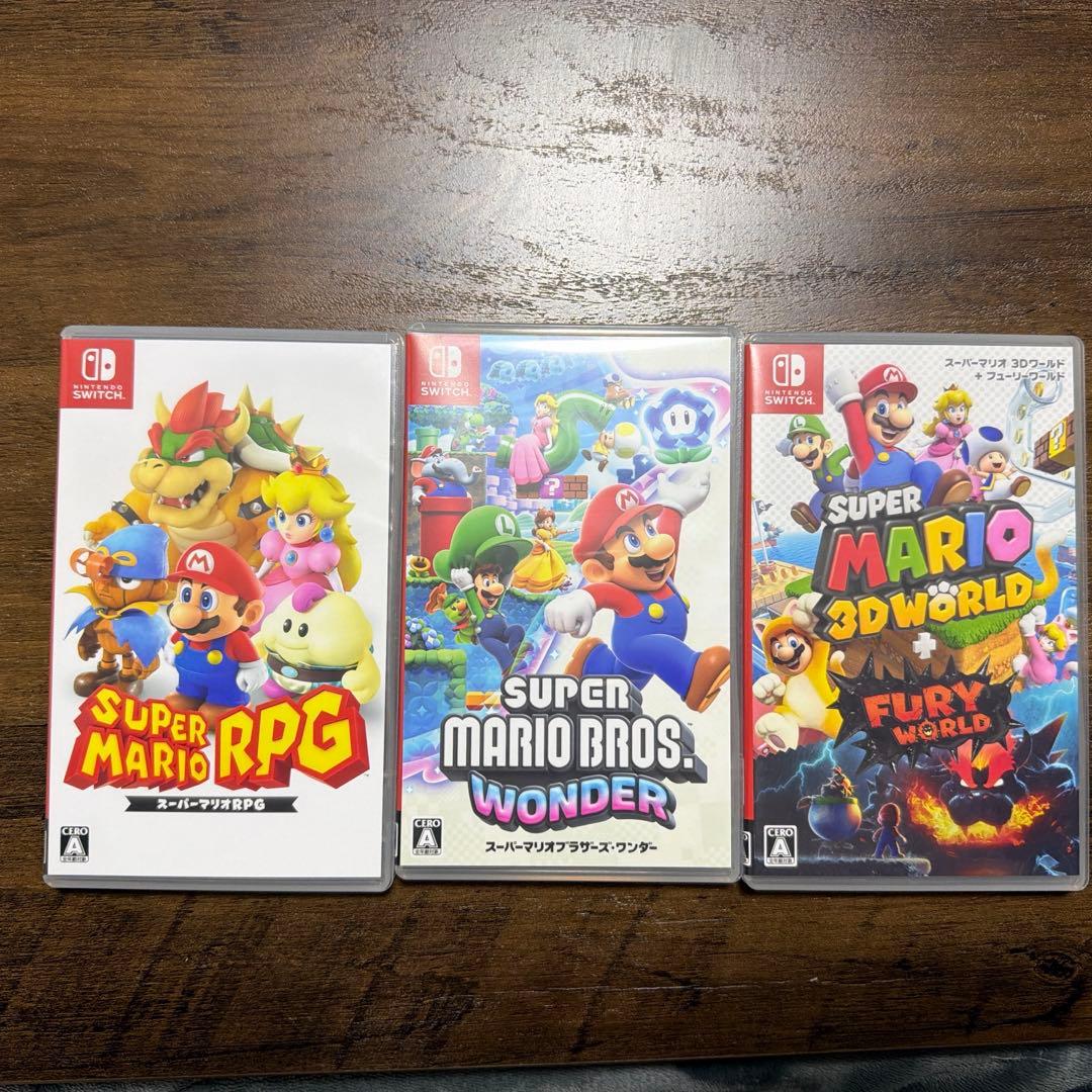 スーパーマリオRPG・ブラザーズ・3Dワールド 3本セット スーパーマリオRPG・ブラザーズ・3Dワールド 3本セット - メルカリ