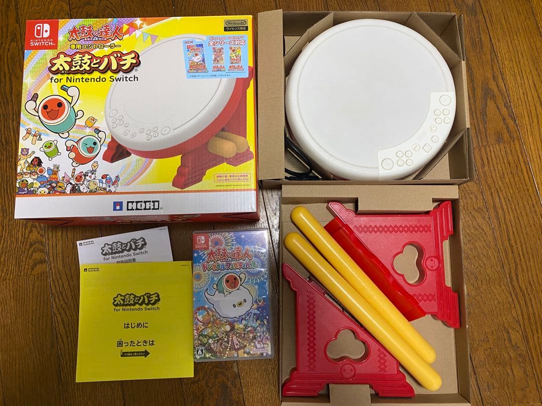 太鼓の達人　ドンダブルフェスティバル　太鼓とバチ Switch 太鼓の達人 ドンダフルフェスティバル＋太鼓とバチ（ネコポス便