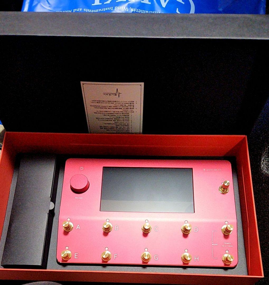 Neural DSP Quad Cortex　クアッドコーテックス Neural DSP】鮮やかなレッドカラーの Quad Cortex リミテッドモデルが