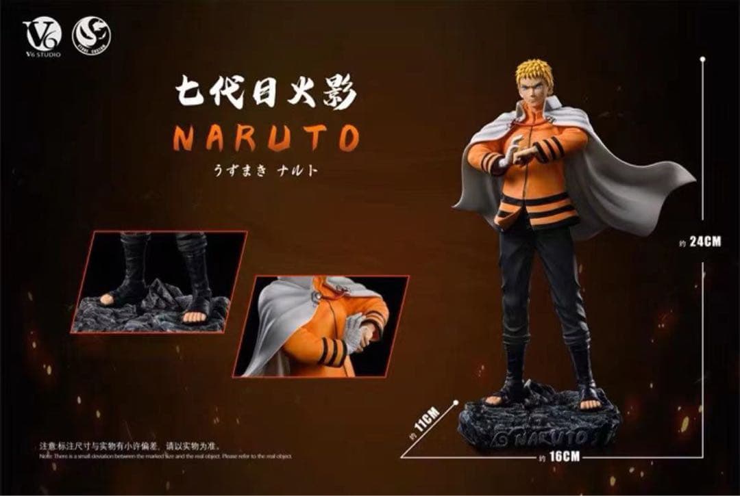NARUTO ナルト 雷影 ガレージキット ガレキ スタチュー① - メルカリ