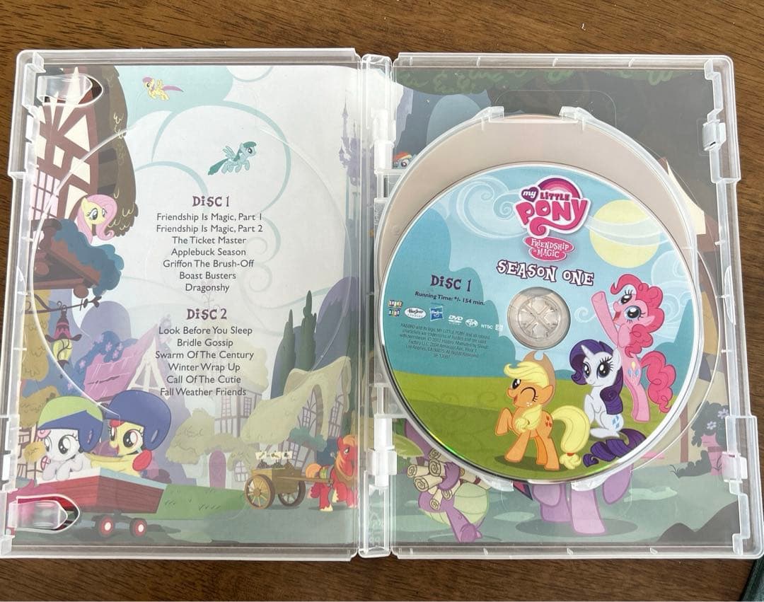 マイリトルポニー英語My little pony season1 DVD 4枚組 - メルカリ