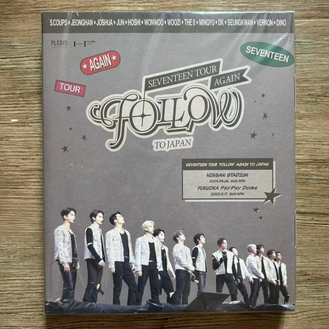 SEVENTEEN FOLLOW AGAIN DVD 未使用 K-POP DVD 2024 SEVENTEEN FOLLOW TOUR AGAIN INCHEON DAY1-2 4枚SET