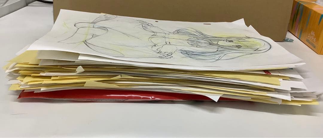 アニメーター 同人作家 落書き ラフ画 練習画 100枚以上