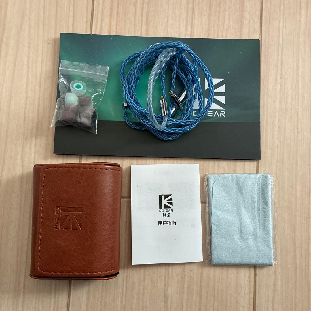 Aurora KBear HIFI 有線イヤホン 1DD クリスピーブルー 美品 - メルカリ