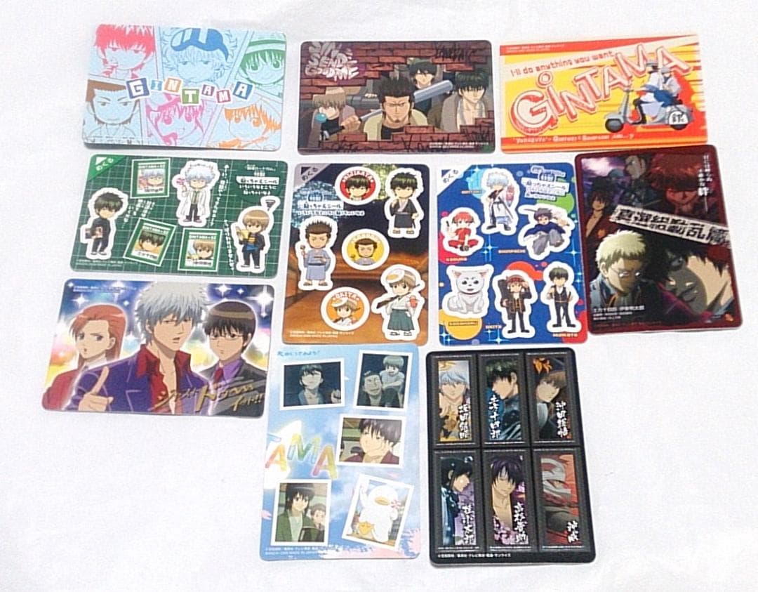 銀魂　カードガム　シールカード　まとめ売り 食玩王国オフィシャルウェブサイト 銀魂カードガム～いつも心に一本の