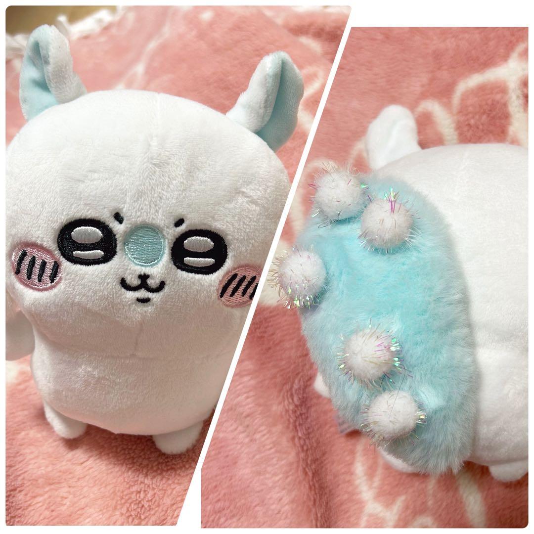 ちいかわ 16cm マスコット ぬいぐるみ ほわほわ ほこり モモンガ