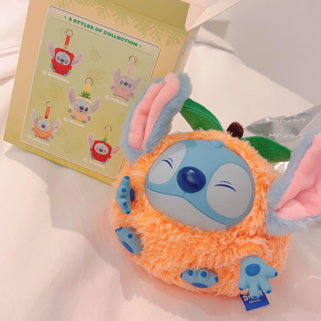 香港ディズニーランド限定 スティッチ ぬいぐるみキーチェーン - メルカリ