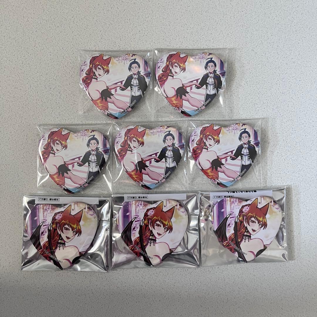 魔入りました！入間くん ハート缶バッジ コミケ C99 - メルカリ