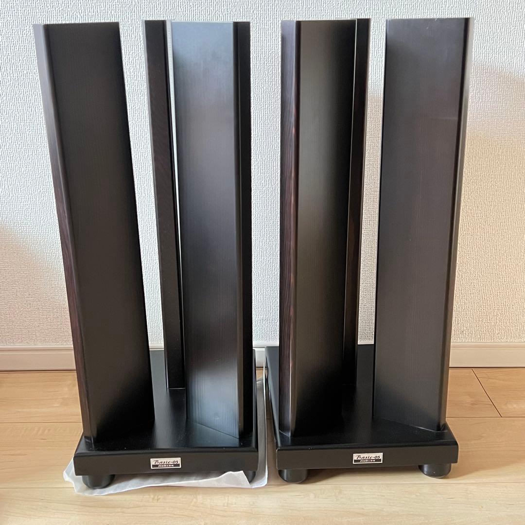 【別注品】Basic-05 スピーカースタンド　バック工芸社 バック工芸社 BASIC-05（ブラウン） 極小型スピーカー用スタンド