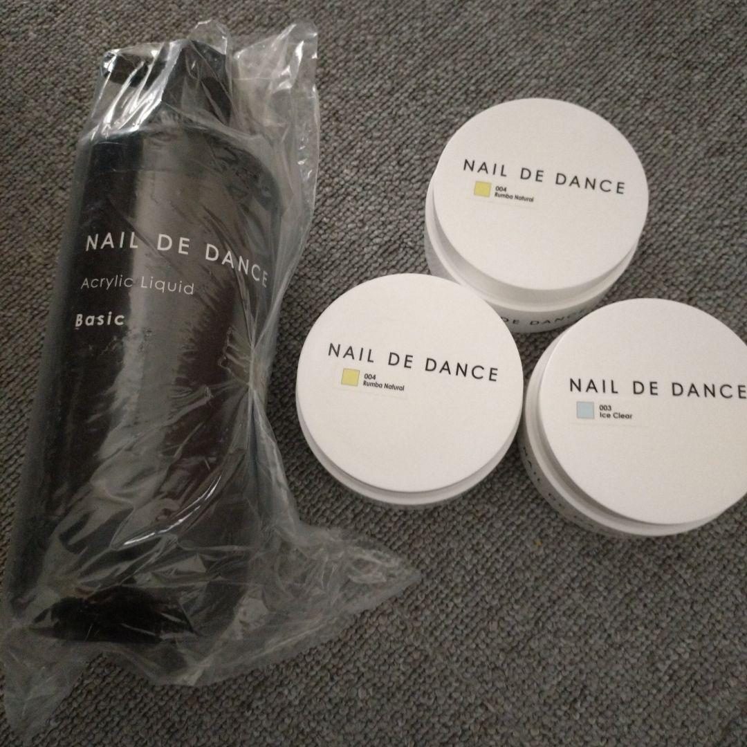 Nail de Dance アクリルリキッドとアクリルパウダーセット NAIL DE DANCE リキッドパウダーセット - メルカリ