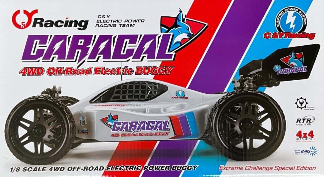 1/8電動バギー（レディセット）CARACAL -E カラカル電動