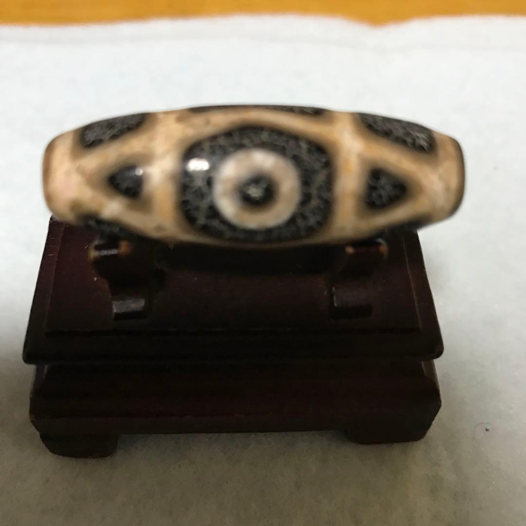 超激レア珍品‼︎ 古代老礦石 特別出品 特殊金剛ニ眼特殊天珠 マニア