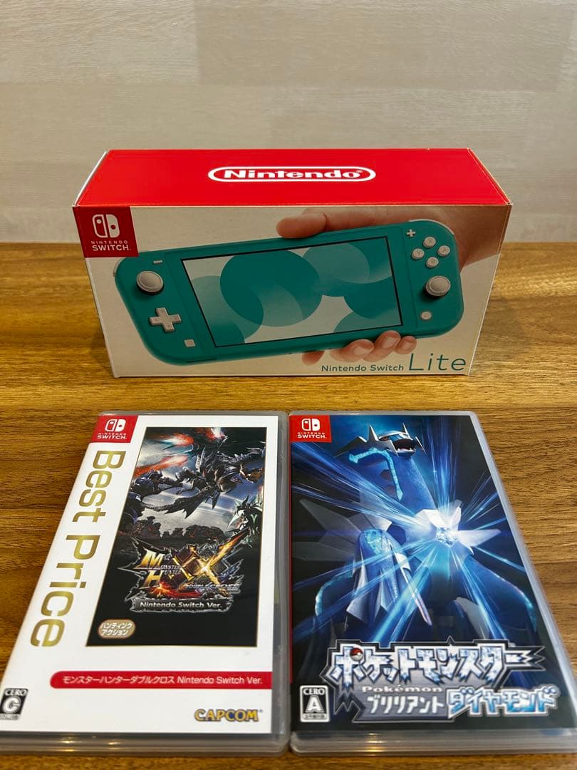 Nintendo Switch Lite ターコイズ 本体とゲーム2本付き 新品 任天堂 Nintendo Switch Lite ターコイズ ライト : digitalisland