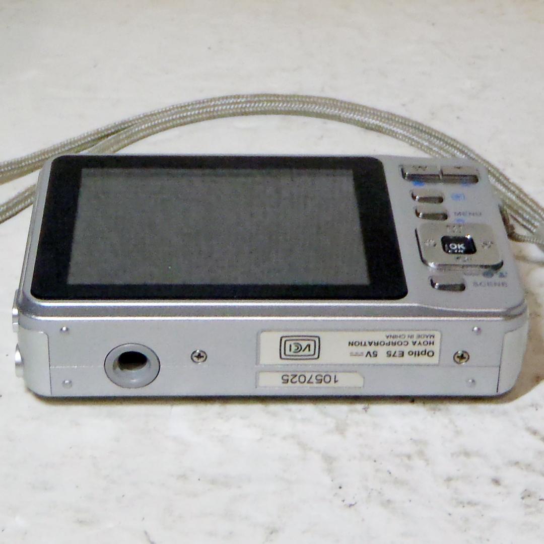 動作品 PENTAX Optio E75 1010万画素 ACアダプタSDカード - メルカリ