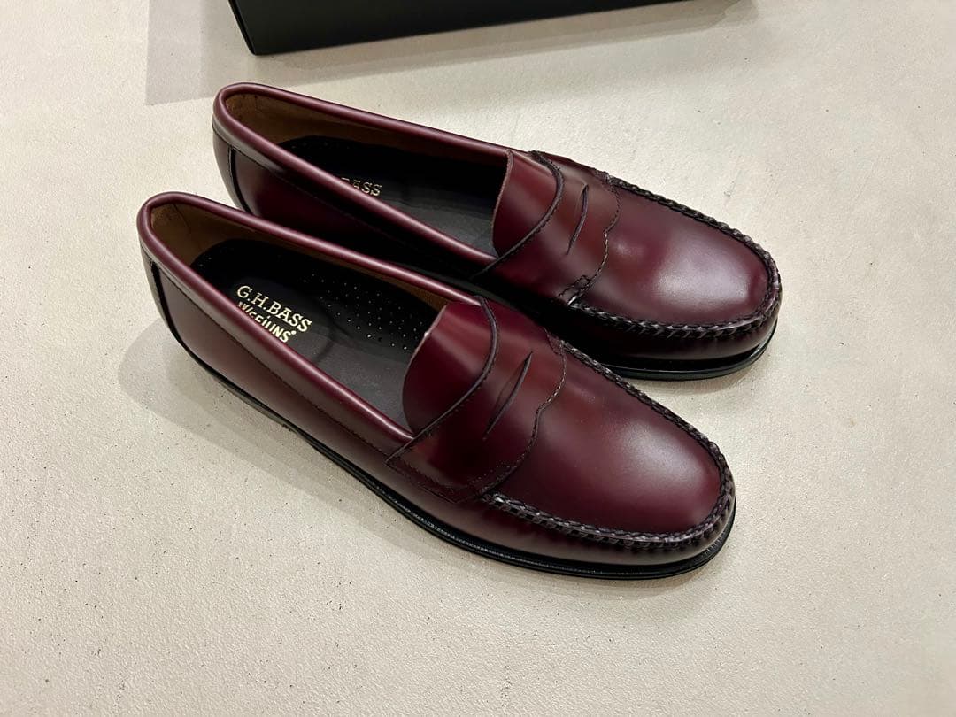 新品 G.H.BASS 11035H LOGAN / WINE