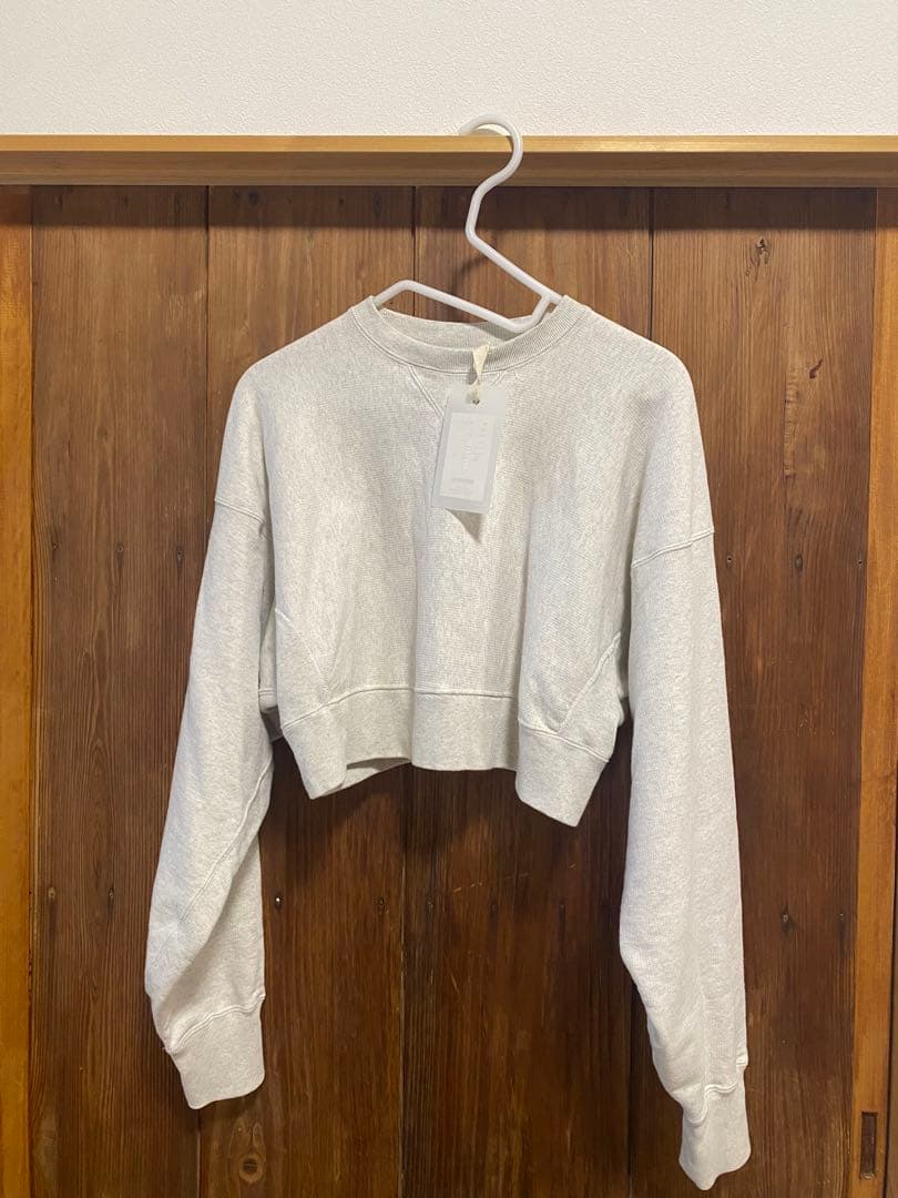 トゥデイフル TODAYFUL スウェットトレーナー 長袖ショート丈 無地 TODAYFUL SALE60%OFF トゥデイフル 2025springsummer トップス Cropped