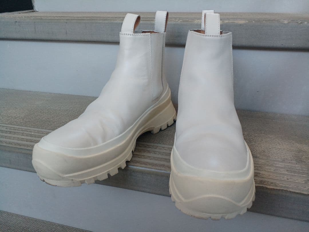 JIL SANDER ジルサンダー サイドゴアブーツ 42 中古・古着通販】JIL SANDER (ジルサンダー) サイドゴアブーツ