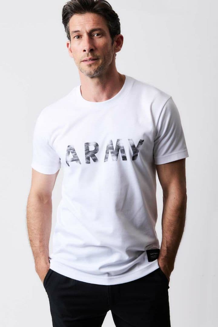 その他 1PIU1UGUALE3 VINTAGE LOGO ARMY T-SHIRT 1PIU1UGUALE3 VINTAGE LOGO ARMY T-SHIRT その他 1PIU1UGUALE3 VINTAGE