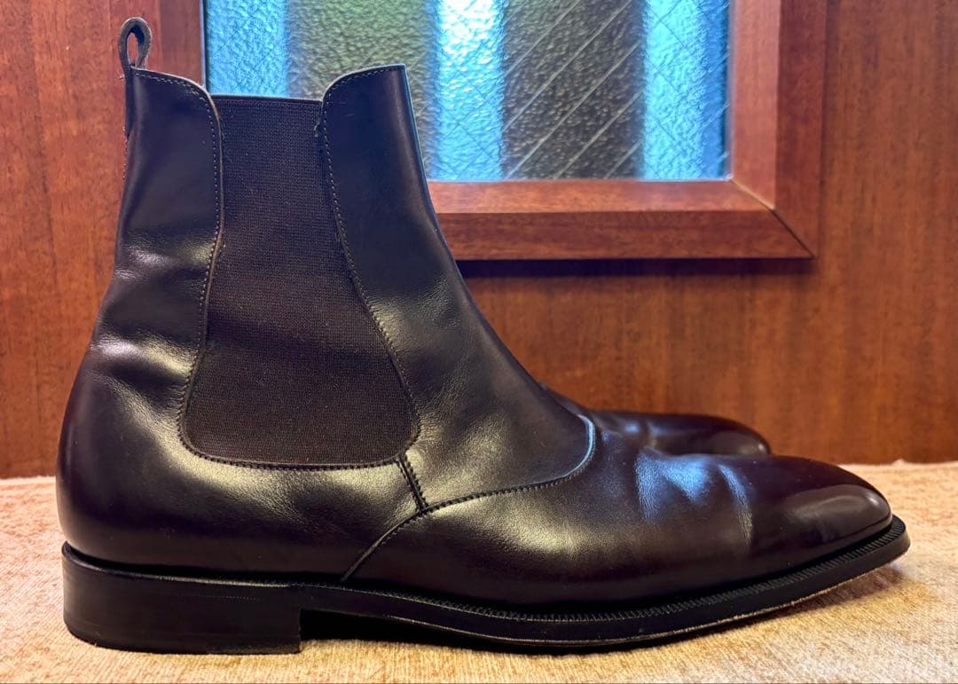 極美品YVES SAINT LAURENT サイドゴアブーツ焦茶EU41.5 - メルカリ