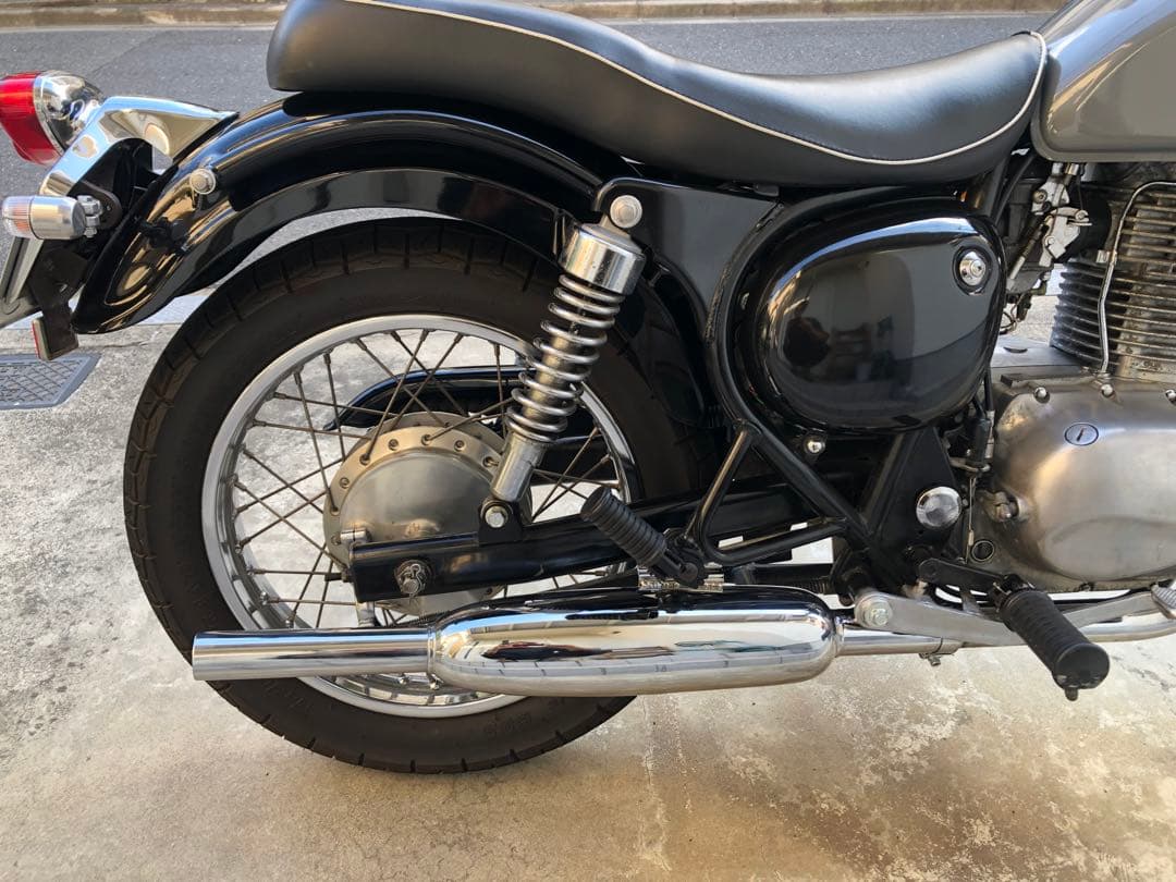 カワサキ エストレヤ POSH ポッシュ トライアンフ スリップオン