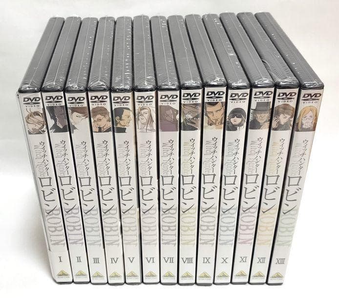 ヨレ有り♪　【新品・未開封】ウィッチハンターロビン 全13巻セット DVD Amazon.co.jp: Witch Hunter ROBIN コンプリート DVD-BOX (全26話, 720