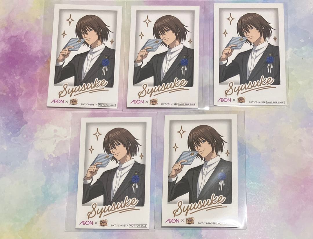 新テニスの王子様 新テニ テニプリ イオン限定 チェキ風カード 不二