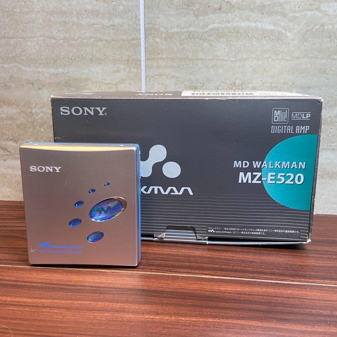 Sony MD ウォークマン MZ-E520 MDプレーヤー ほぼ新品 3841 Sony MZ-E520 [MiniDisc Wiki]